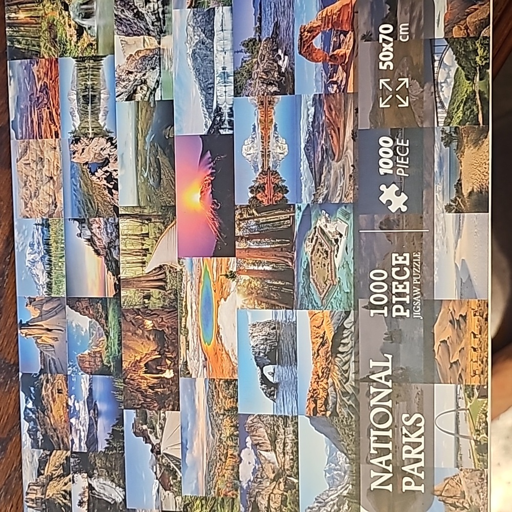 1000 piece National Parks puzzle